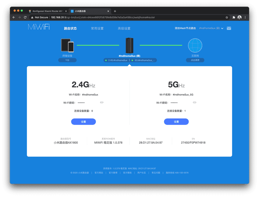 Konfigurasi Xiaomi Router AX1800 Untuk Mengatasi Masalah Throttling Indihome