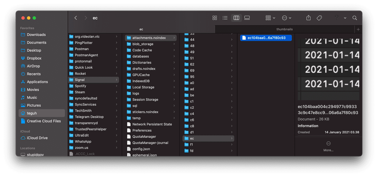 List attached. Signal desktop. Ор код desktop Signal.