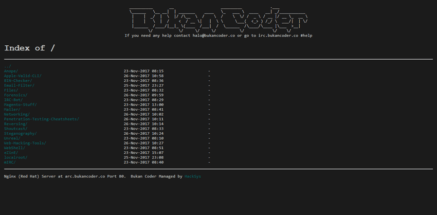 Mengganti Tampilan Directory Listings Nginx dengan Sentuhan HTML dan CSS